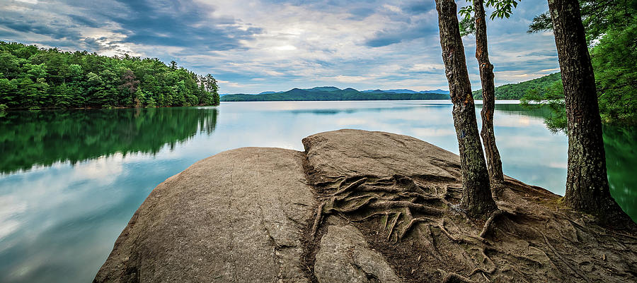 Nature Around Upstate South Carolina At Lake Jocassee Gorge Moun Photograph by Alex Grichenko