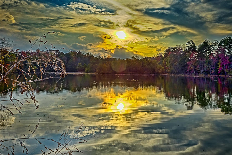 Nature Landscapes Around Lake Wylie South Carolina Photograph