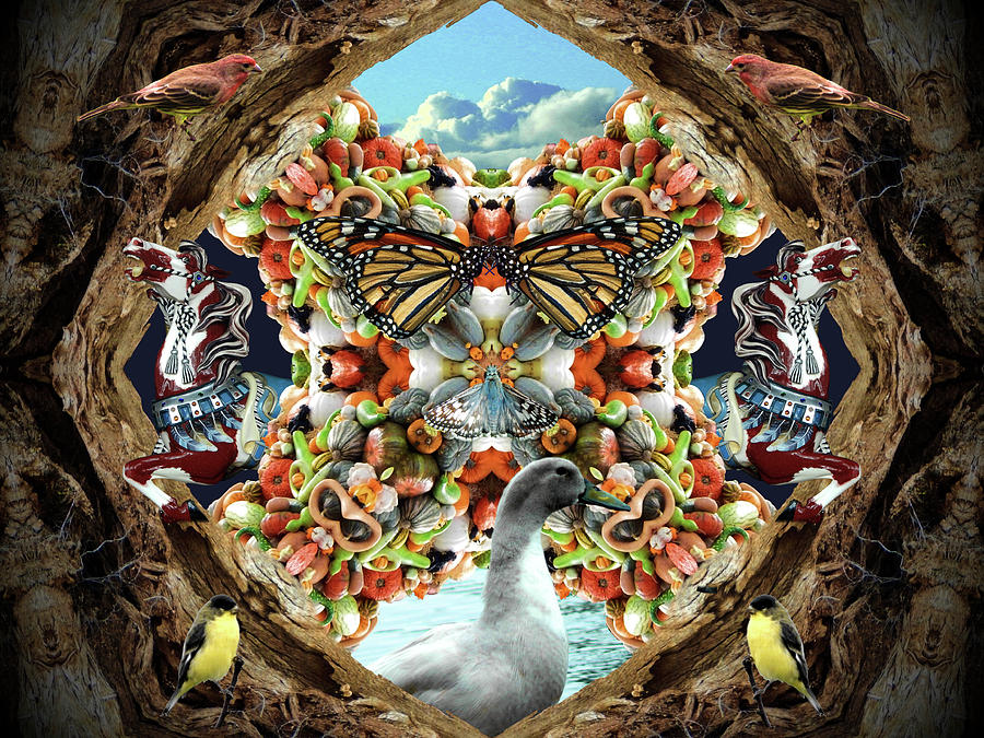 Nature Medley Digital Art by Glen Faxon