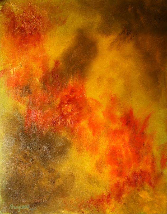 Natures Burn Painting by William Burgess - Fine Art America