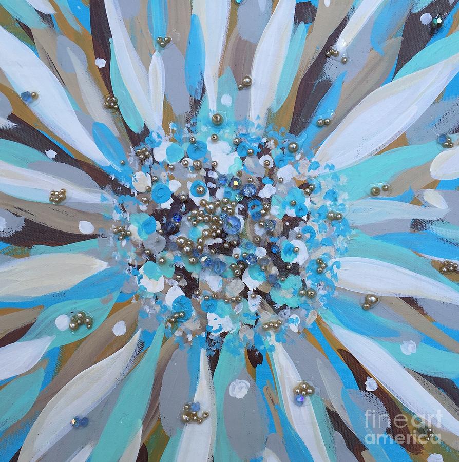 Nature Painting - Natures Burst of Harmony by Jacqui Hawk