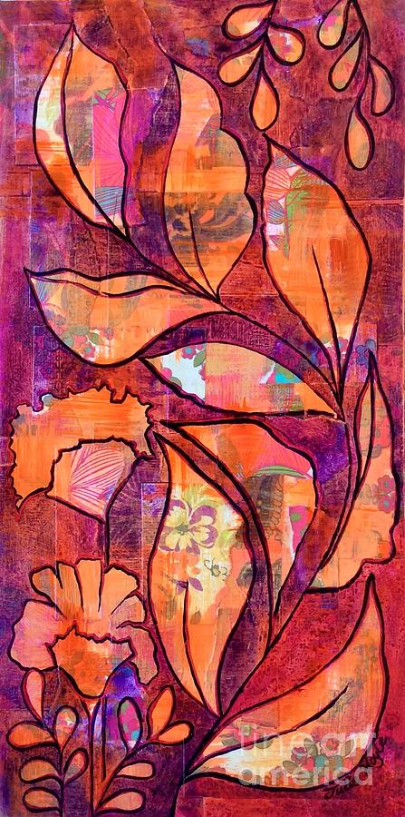 Natures Dance Mixed Media by Julie Hoyle