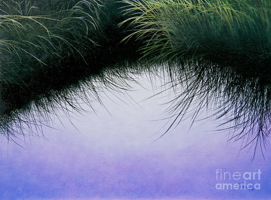Nature Painting - Natures Eyelashes by Cindy Lee Longhini
