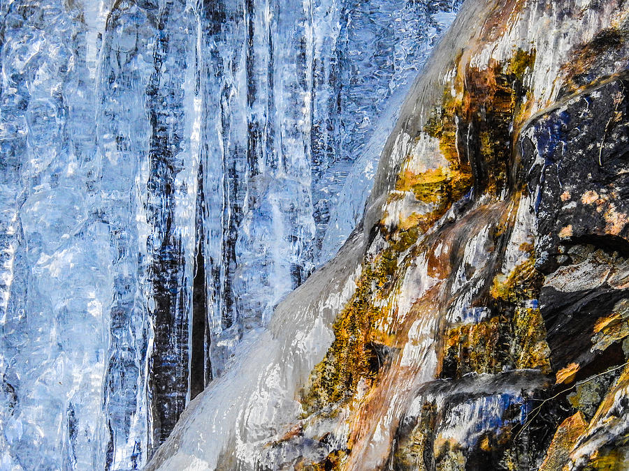 Natures Ice Abstract Photograph by Ches Black