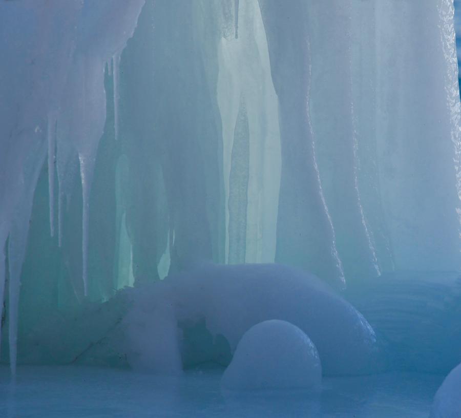 Natures Ice Sculpture Photograph by Hella Buchheim