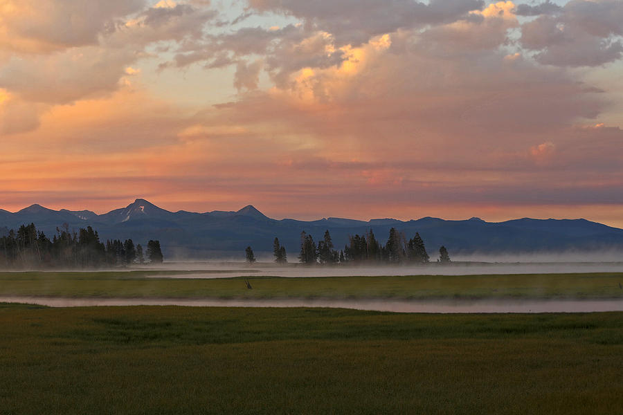 Yellowstone National Park Photograph - Natures Watercolor by Sandy Sisti