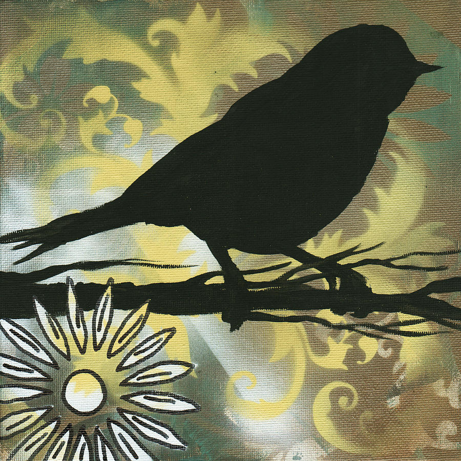 Natures Whimsy 8 by MADART Painting by Megan Aroon