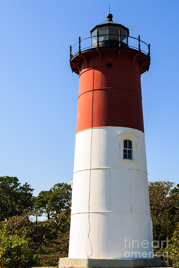 Nauset Lighthouse on Cape Cod Photograph by Terri Morris