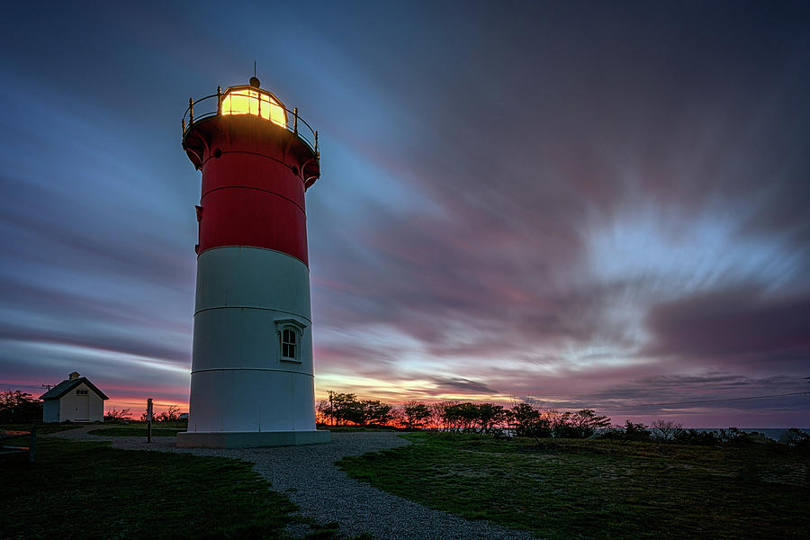 Lighthouse Photograph - Nauset Lighthouse by Rick Berk