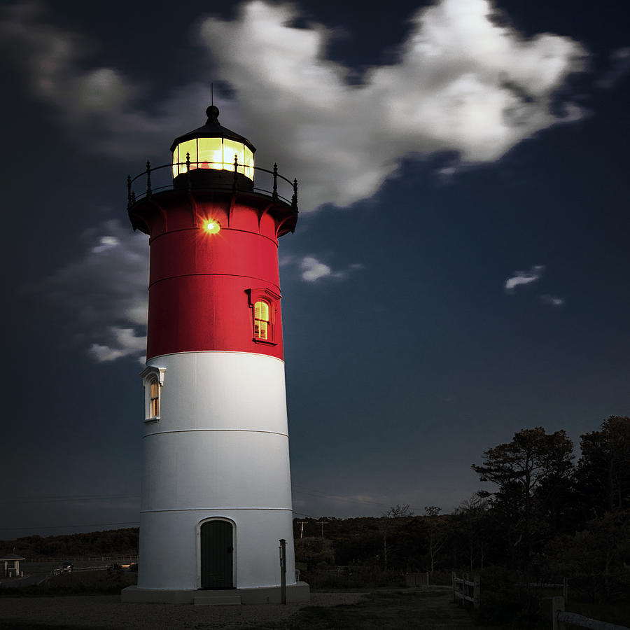 Nauset Lighthouse 2 Photograph by Robert Fawcett