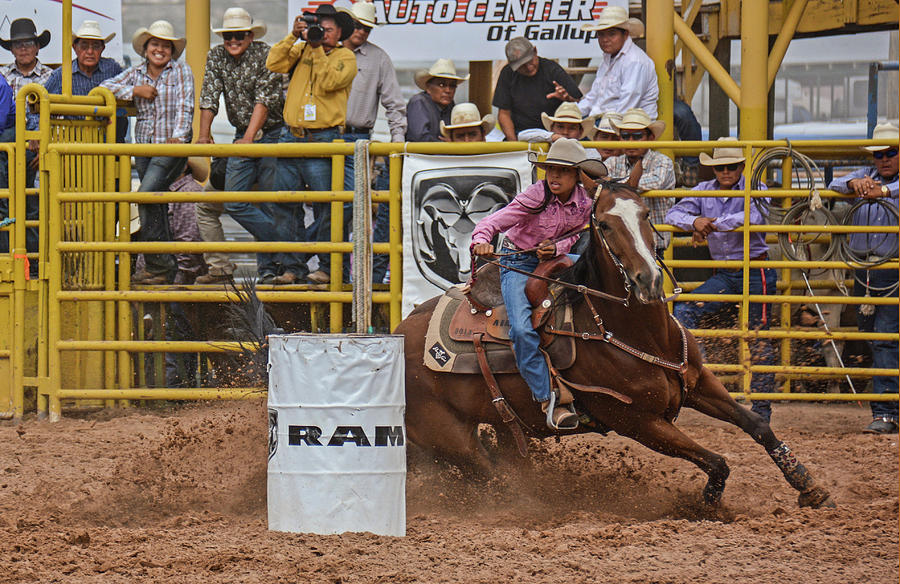 Navajo Barrel Racer Photograph by Elizabeth Hershkowitz - Pixels