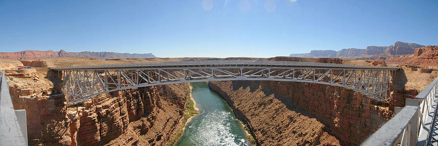 Navajo Bridge Marble Canyon Arizona Photograph by Brian Lockett