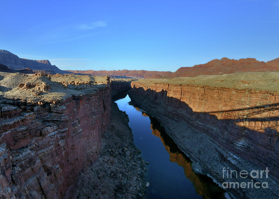 Navajo Bridge Marble Canyon Photograph by Mark Valentine