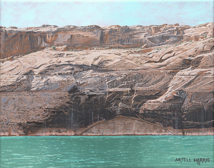 Navajo Canyon # 4 Painting by Artell Harris - Pixels