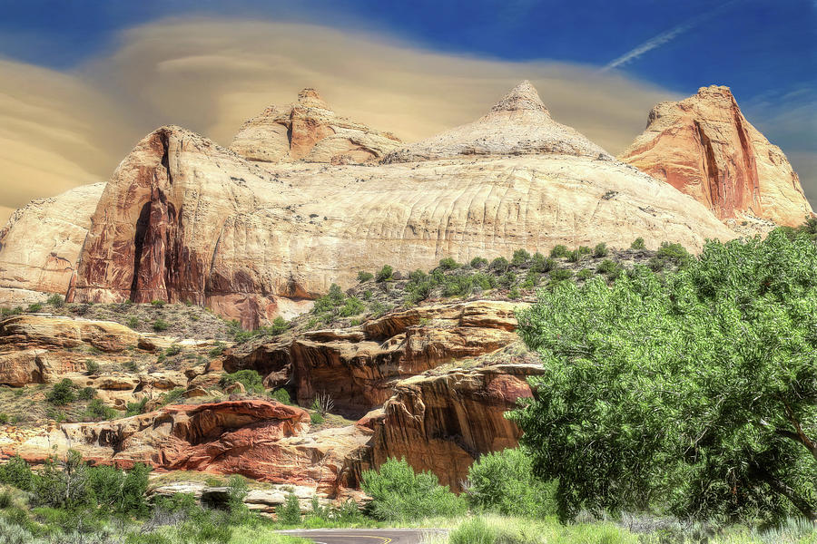 Nature Photograph - Navajo Dome by Donna Kennedy