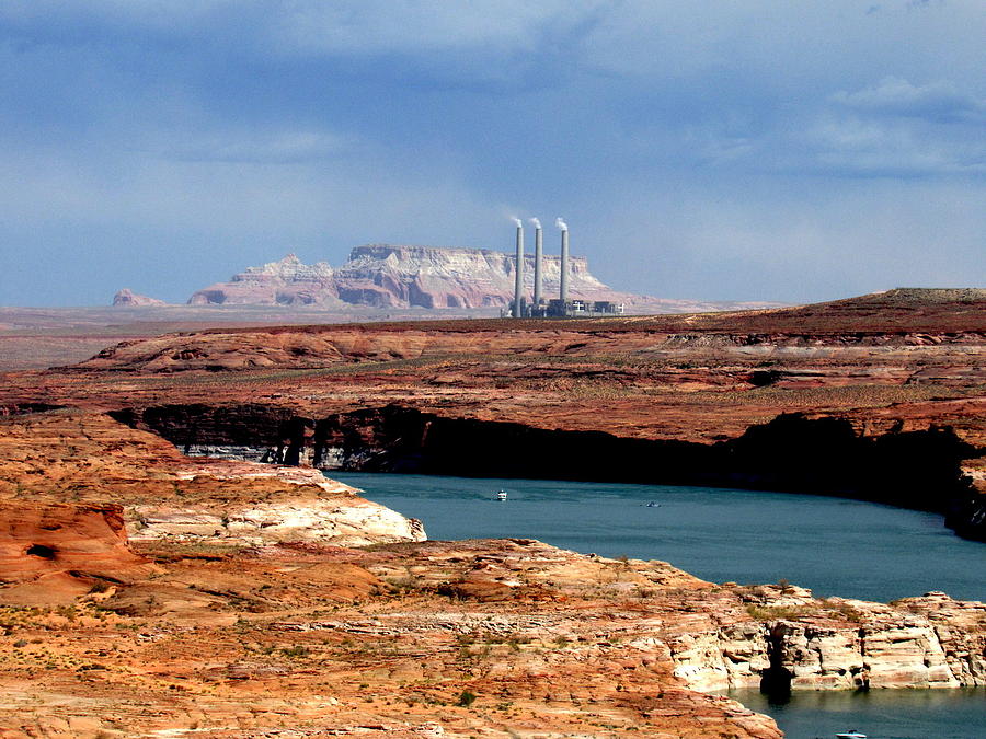 Navajo Generating Station, Page, Arizona Photograph by Adrienne Wilson