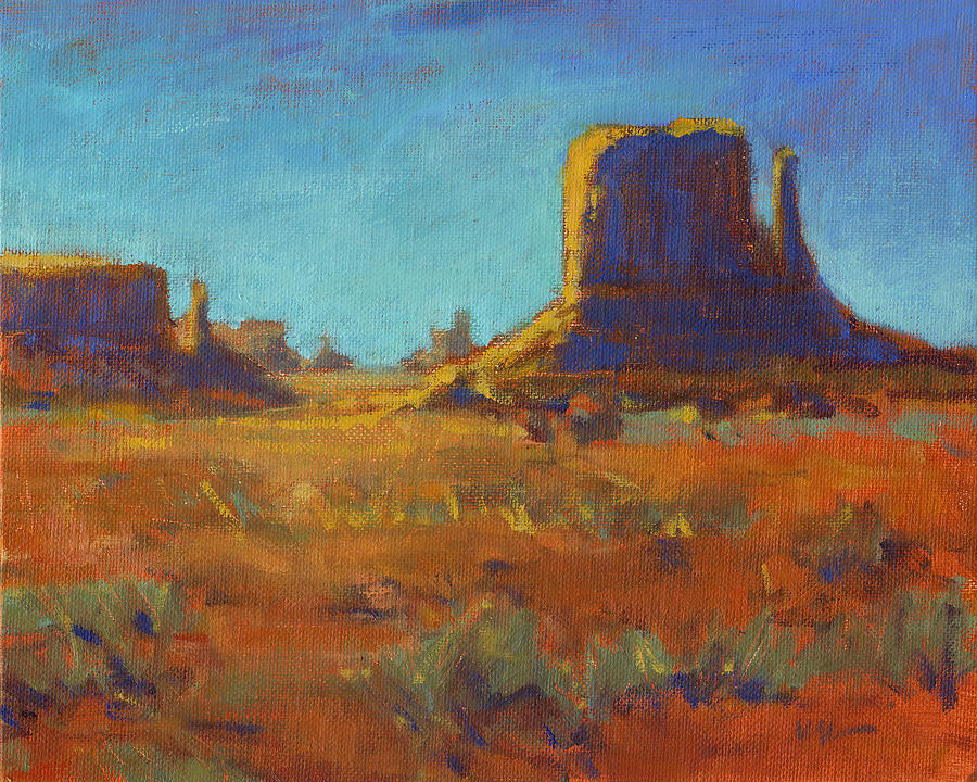 Navajo Nation Painting by Konnie Kim