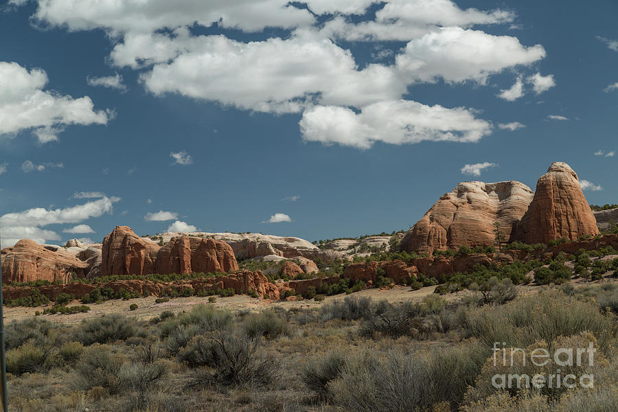 Western Landscapes Photograph - Navajo Lands  8b9075 by Stephen Parker
