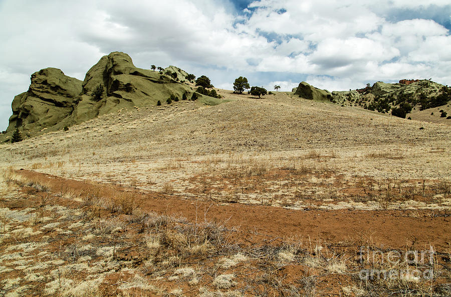 Arizona Landscape Photograph - Navajo Lands  8b9083 by Stephen Parker