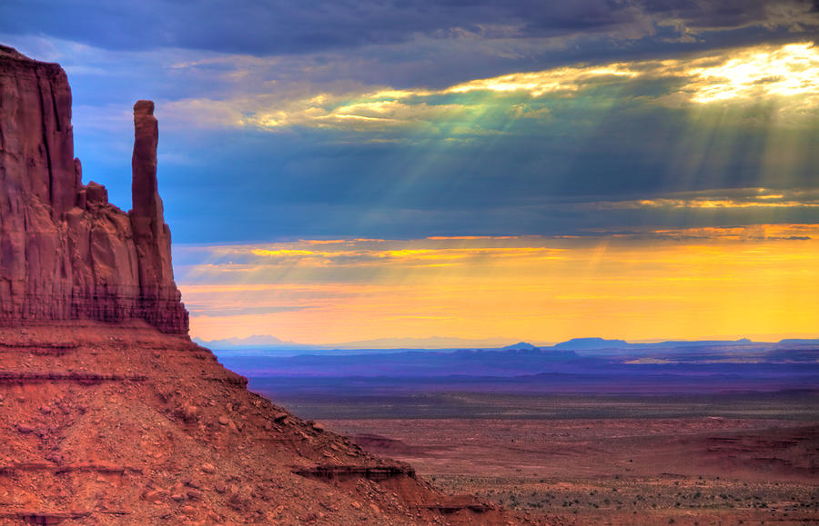 Navajo Lands Photograph by William Wetmore