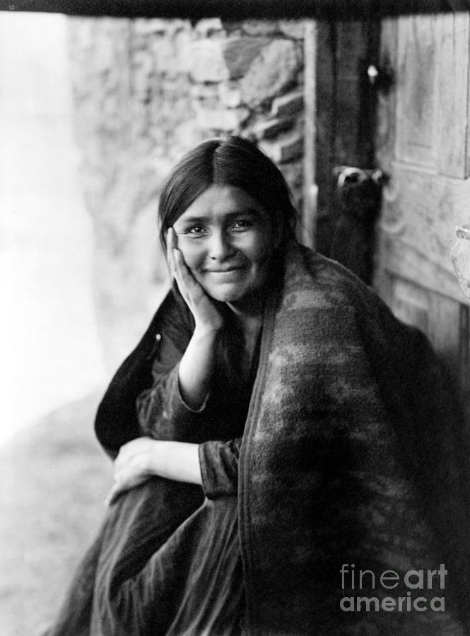 Navajo Woman, 1904 Photograph by Granger