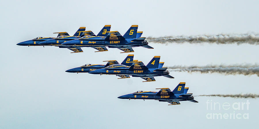 Navy Blue Angels Photograph by Nick Zelinsky Jr