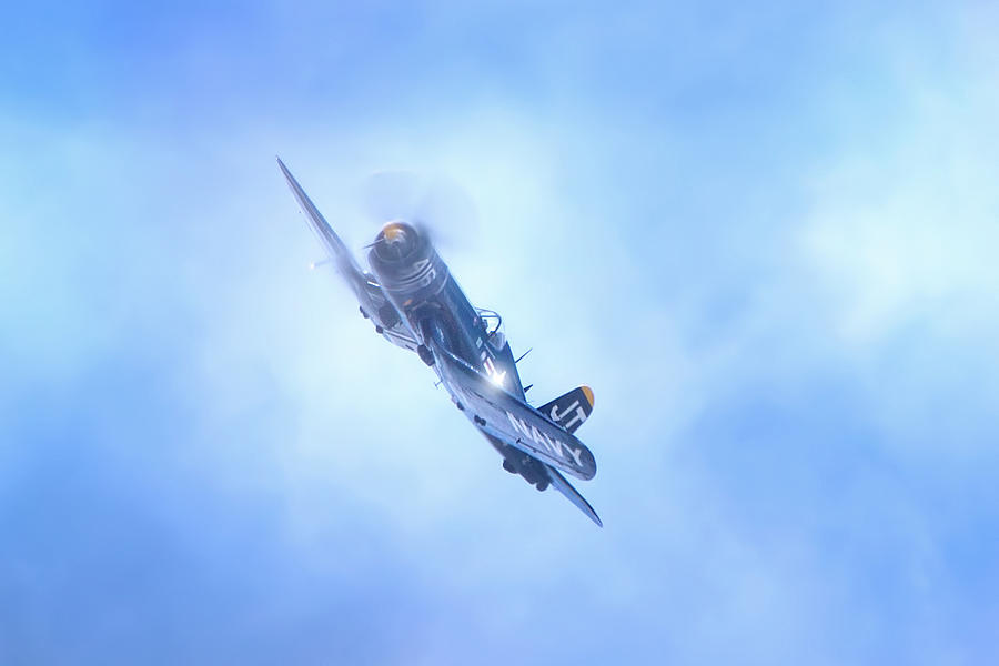 Navy F4U Corsair Photograph by Mark Andrew Thomas