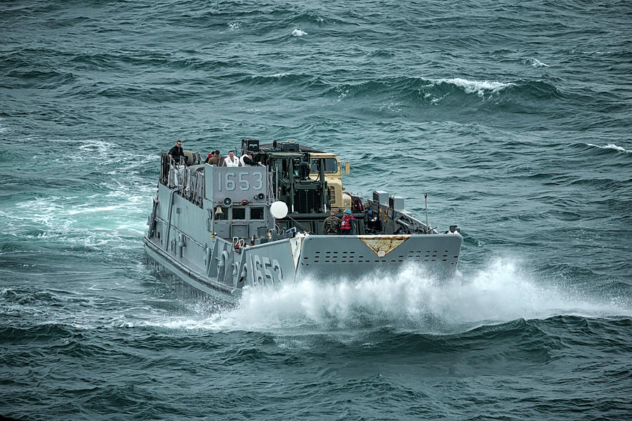 Navy LCU Ops Photograph by Travis Rogers
