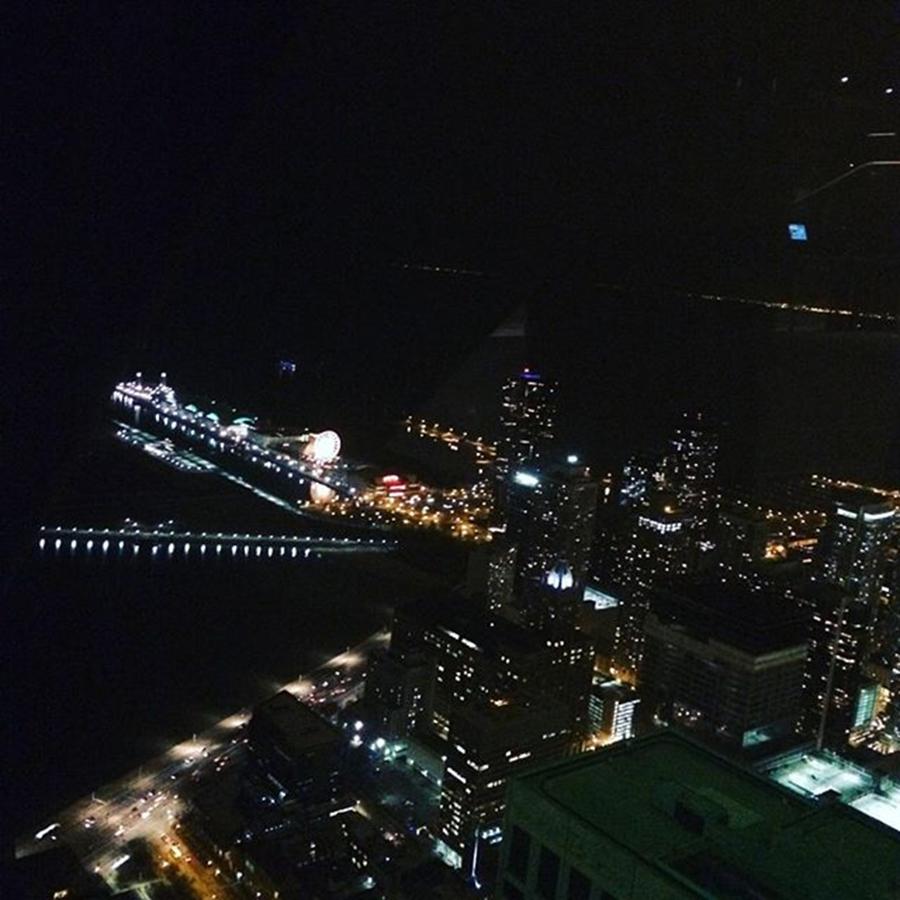 Navy Pier At Night! Photograph by Heidi Karle