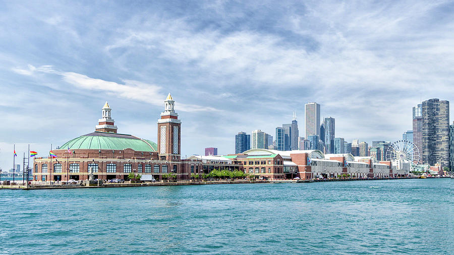 Navy Pier - Chicago Photograph by Alan Toepfer