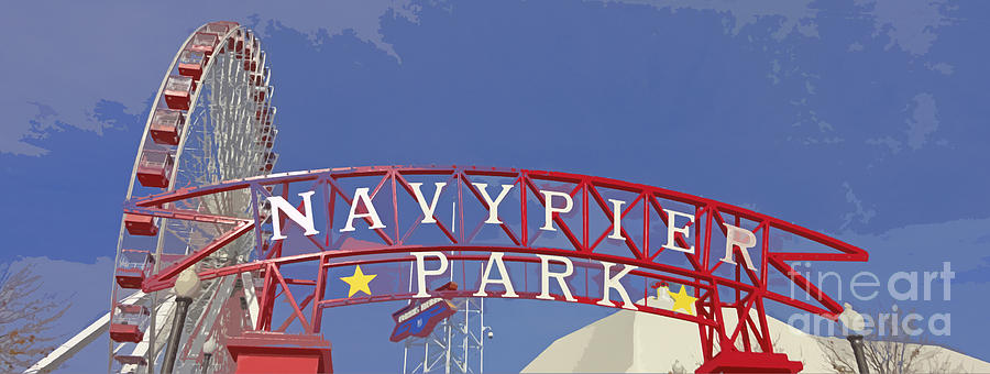 Navy Pier Photograph by Mary Machare