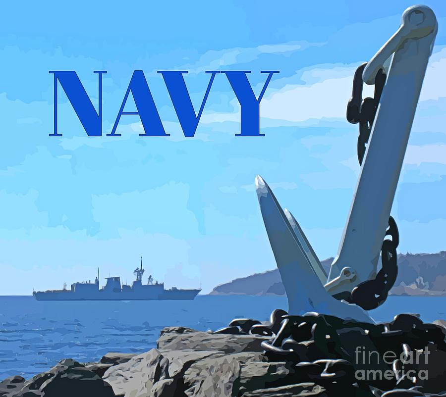 Unique Photograph - Navy Pride Poster by John Malone