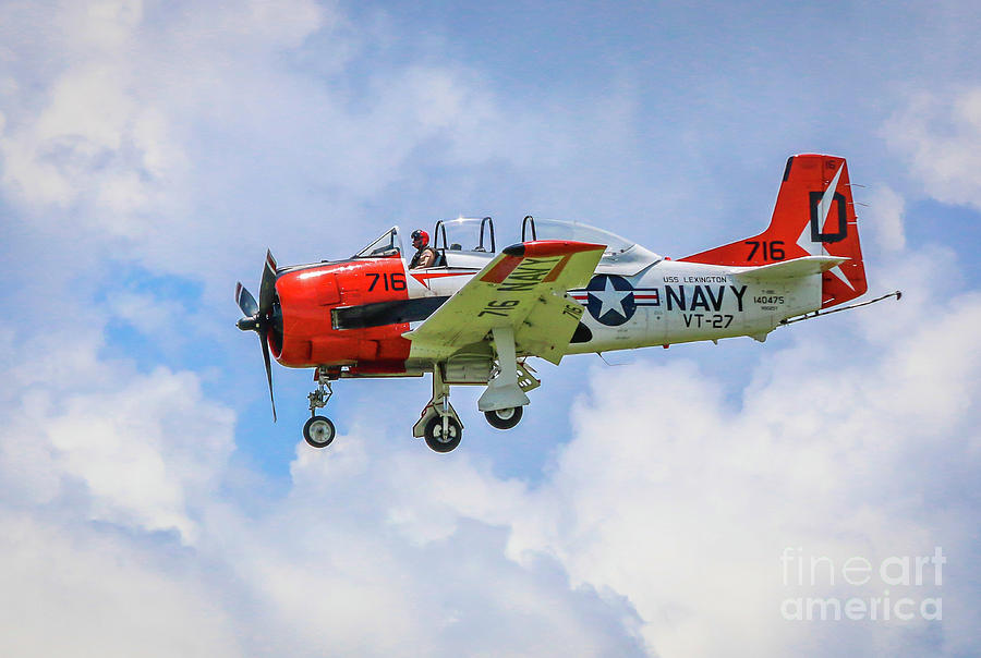 Navy Trainer #2 Photograph by Tom Claud