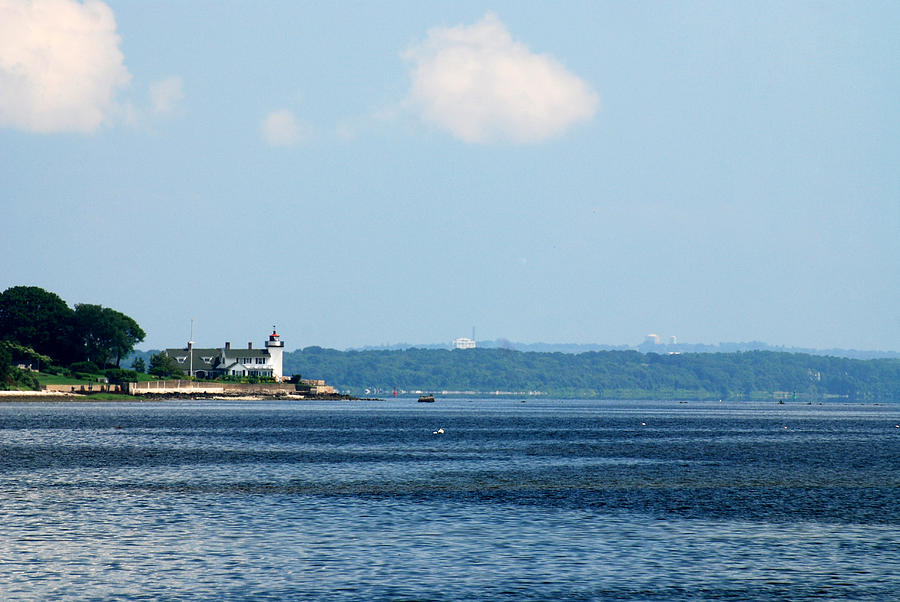 Beach Photograph - Nayatt Point Light Barrington RI by Mark Wiley Beach Photograph - Nayatt Point Light Barrington RI by Mark Wiley