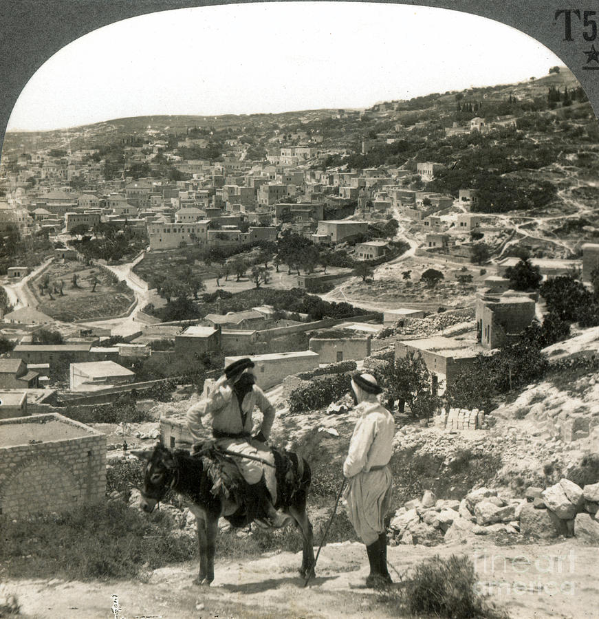 NAZARETH, PALESTINE, c1920 Photograph by Granger