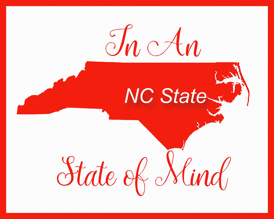 NC State State of Mind Photograph by Paulette B Wright