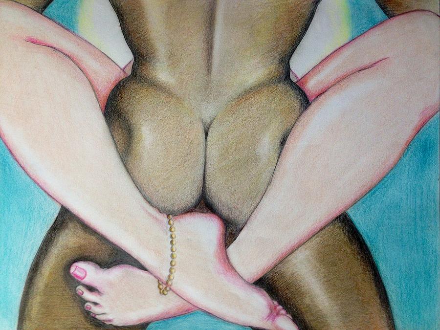 Interracial sex drawings and cartoons