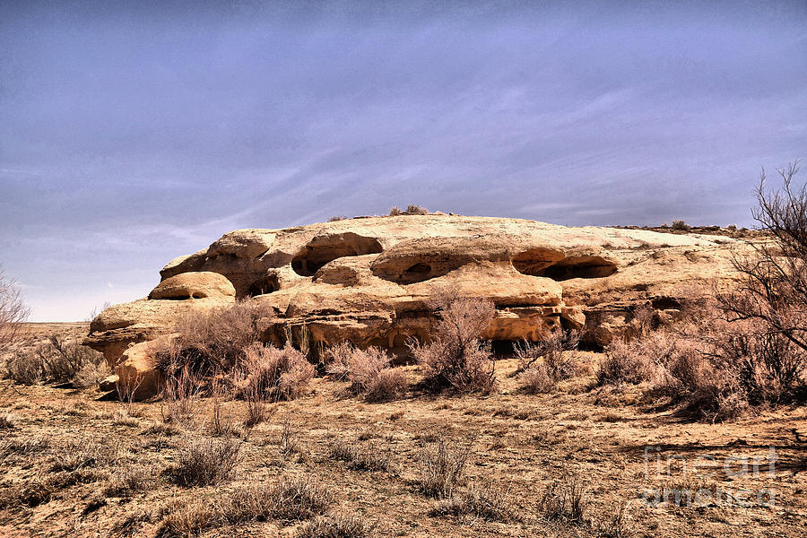 Near the mouth of Chaco Canyon Photograph by Jeff Swan