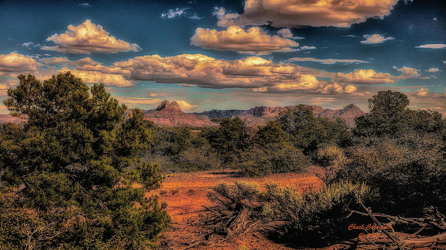 Near Zion National Park ... Photograph by Chuck Caramella