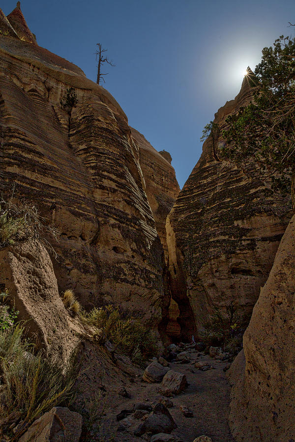 Nearing the Slot Canyon - Tent Rocks Photograph by Stuart Litoff