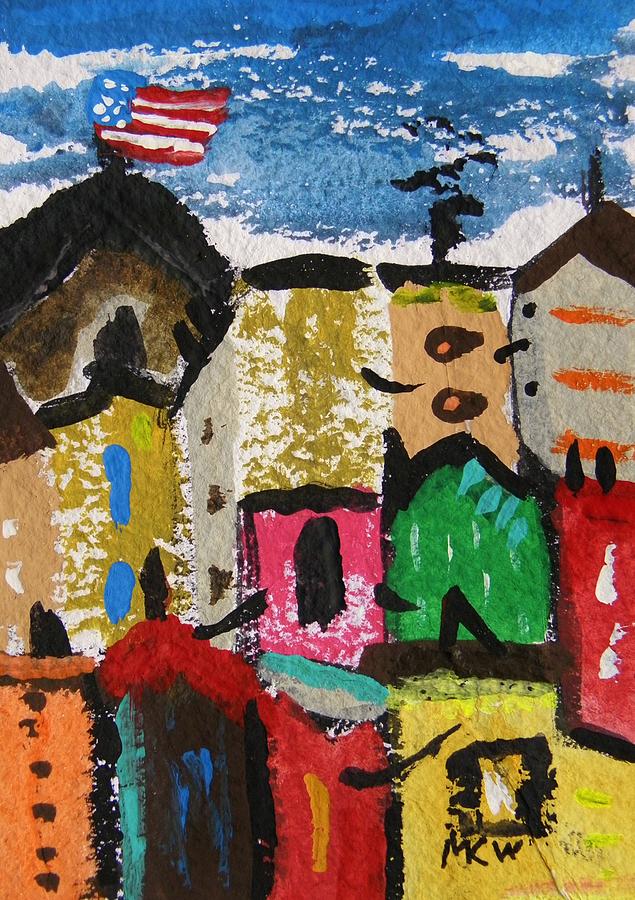 Neat City Painting by Mary Carol Williams