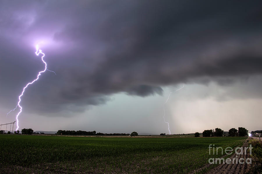 Lightning Photograph - Nebraska Lightning by Francis Lavigne-Theriault Lightning Photograph - Nebraska Lightning by Francis Lavigne-Theriault