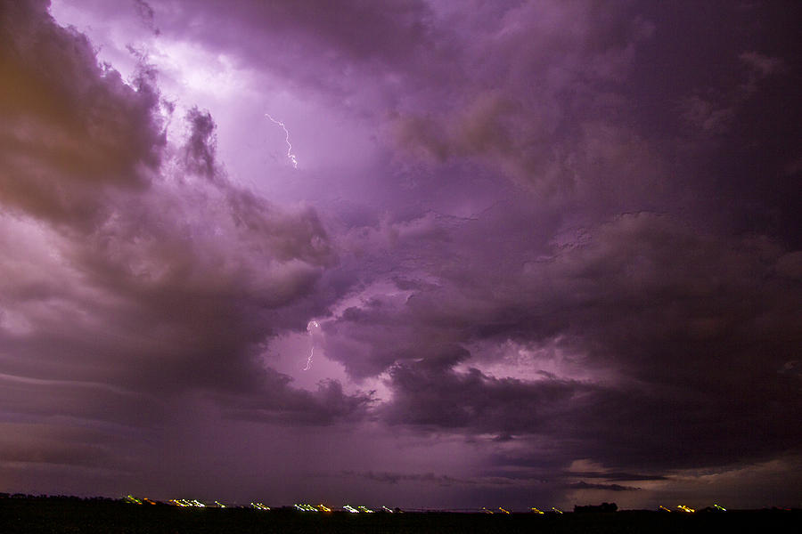 Nebraska Night Thunderstorm Beast 001 Photograph by NebraskaSC