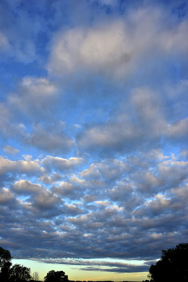 Nebraska Sunset Clouds Photograph by Ray Mathis