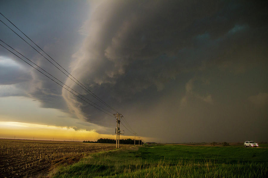 Nebraska Thunderstorm Eye Candy 015 Photograph by NebraskaSC