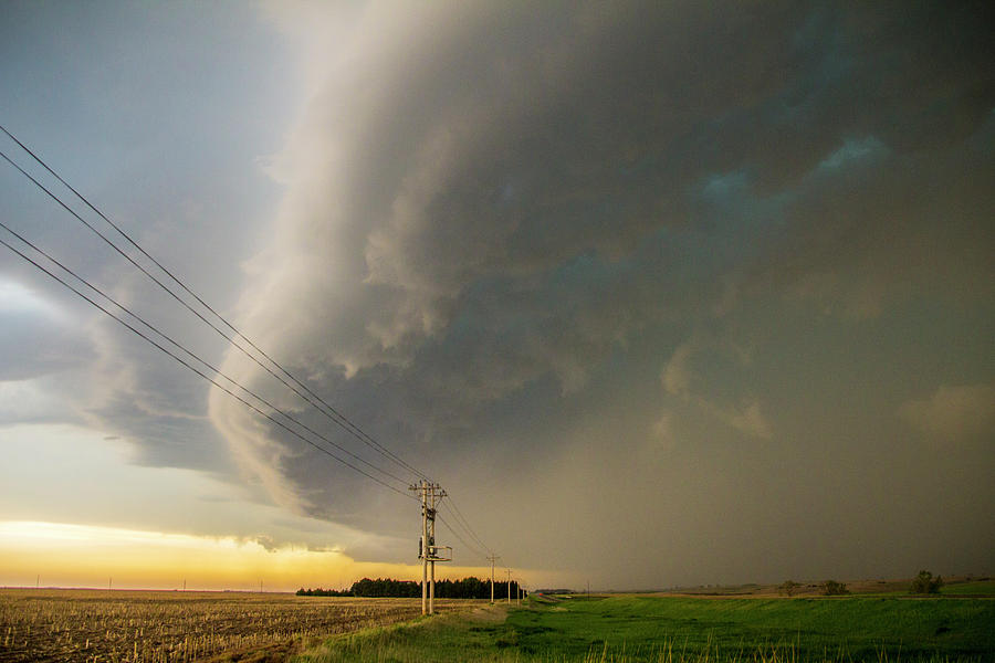 Nebraska Thunderstorm Eye Candy 016 Photograph by NebraskaSC