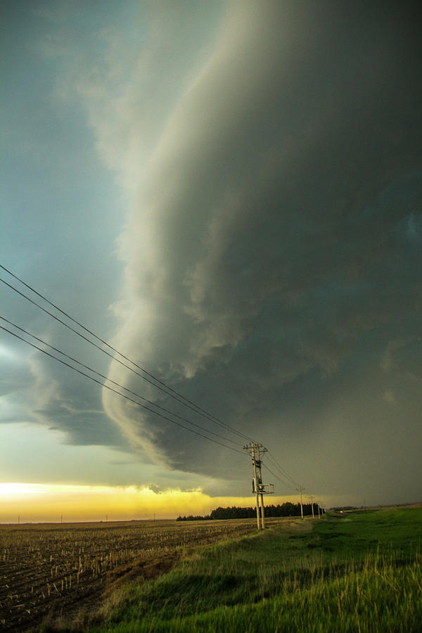 Nebraska Thunderstorm Eye Candy 018 Photograph by NebraskaSC