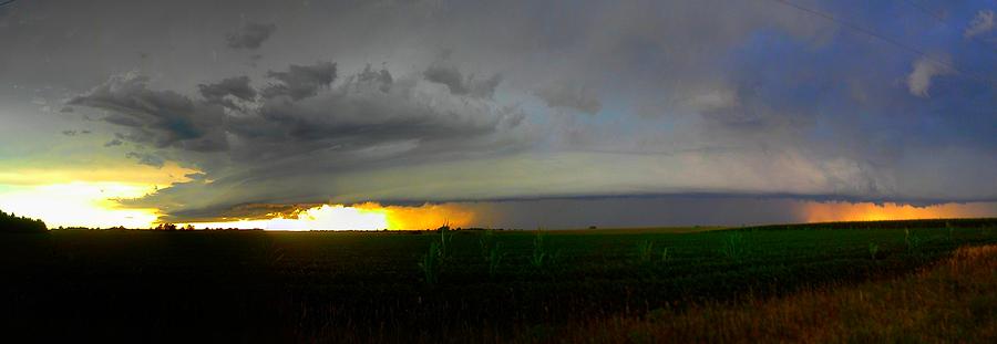Nebraska Thunderstorms 003 Photograph by NebraskaSC
