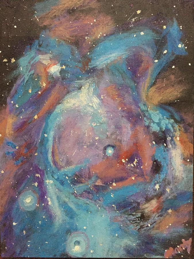 Nebula Painting by Amanda Gatlin - Fine Art America