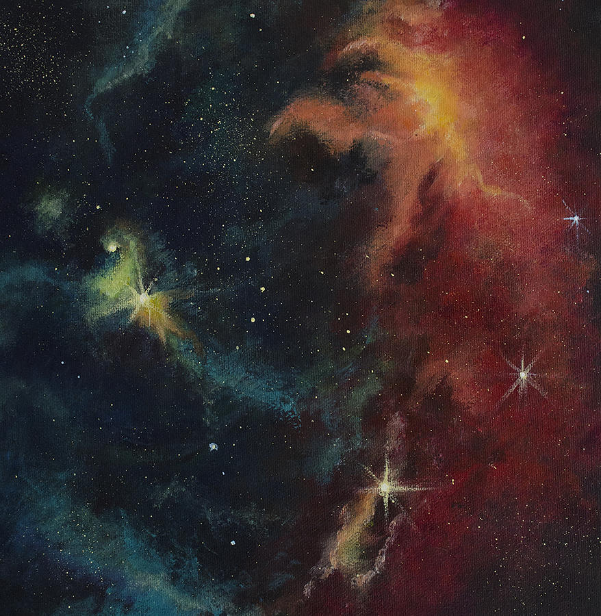 Nebula Painting by Colleen Temple - Fine Art America